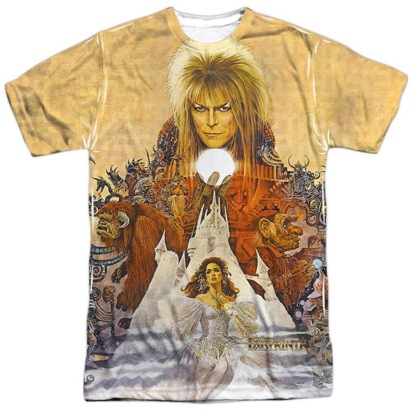 Labyrinth Movie Cover Art Sublimation T-Shirt - Rocker Merch