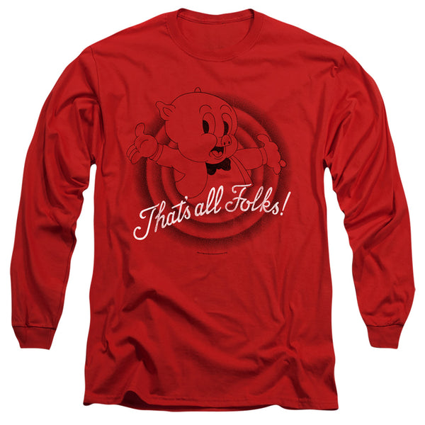 Looney Tunes That's All Folks Long Sleeve T-Shirt