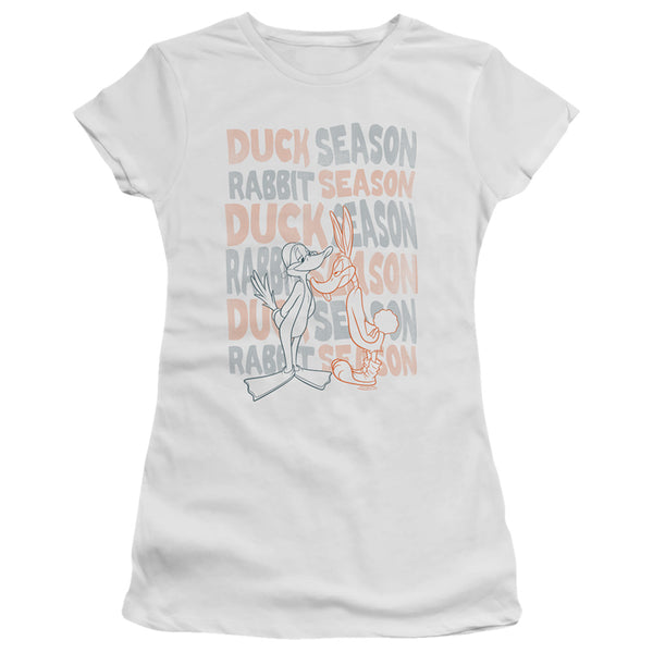Looney Tunes Duck Season Juniors T-Shirt