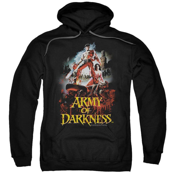 Army Of Darkness Bloody Poster Hoodie | Rocker Merch™