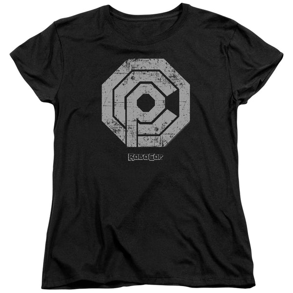 Robocop Distressed OCP Logo Women's T-Shirt
