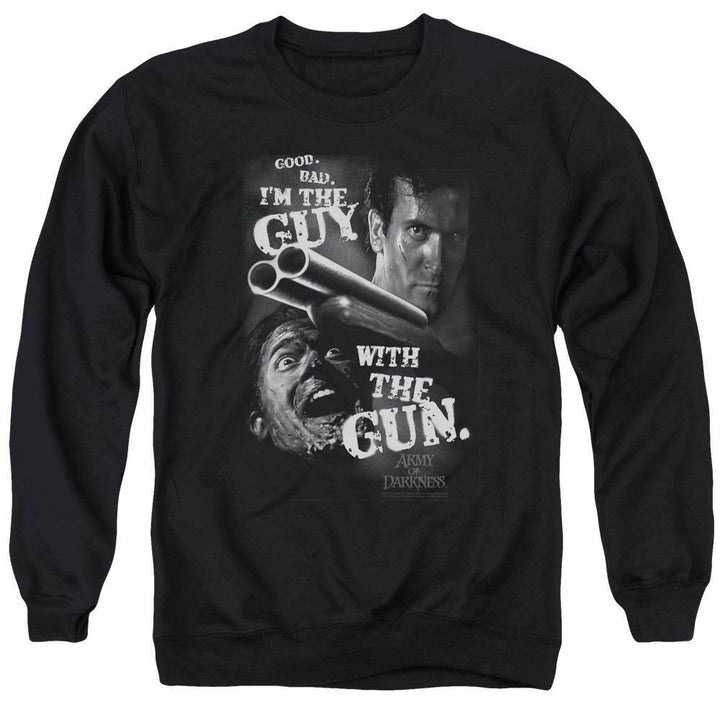 Army Of Darkness Guy With The Gun Sweatshirt | Rocker Merch™