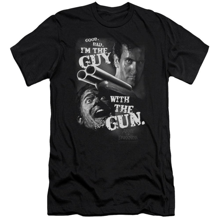 Army Of Darkness Guy With The Gun T-Shirt | Rocker Merch™