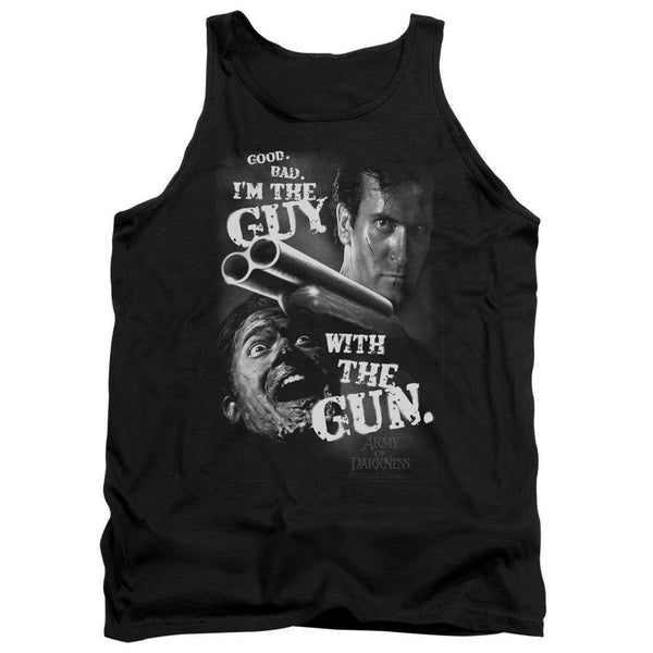 Army Of Darkness Guy With The Gun Tank Top | Rocker Merch™