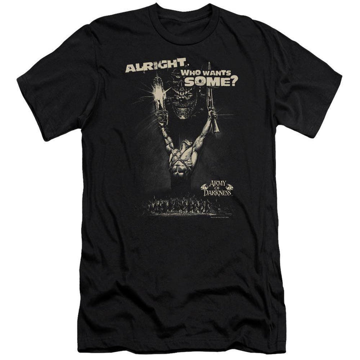 Army Of Darkness Who Wants Some T-Shirt | Rocker Merch™