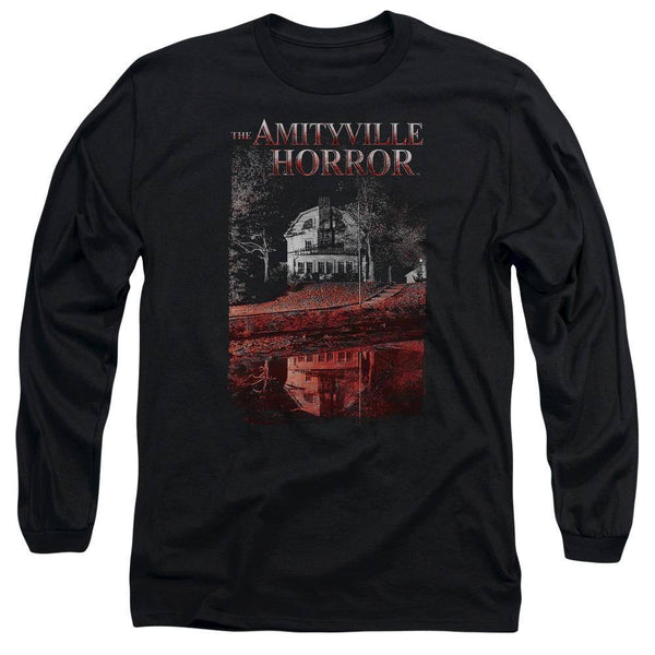Amityville Horror Movie Cold Blood Long Sleeve T-Shirt - Rocker Merch