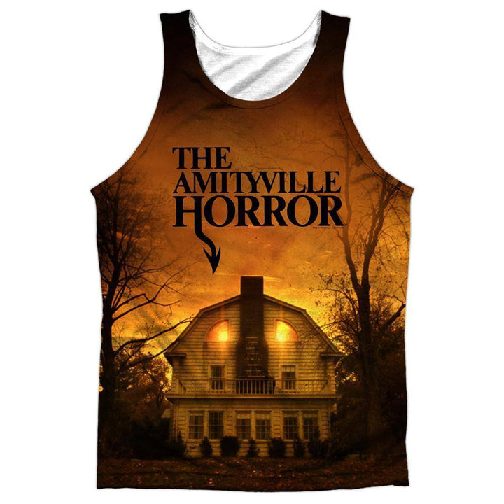 Amityville Horror Movie House Sublimation Tank Top - Rocker Merch