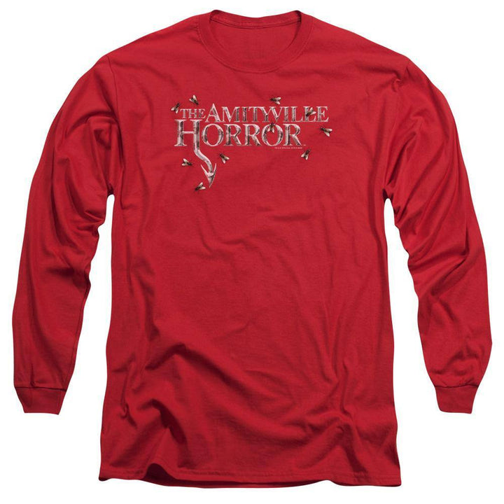 Amityville Horror Movie Flies Long Sleeve T-Shirt - Rocker Merch