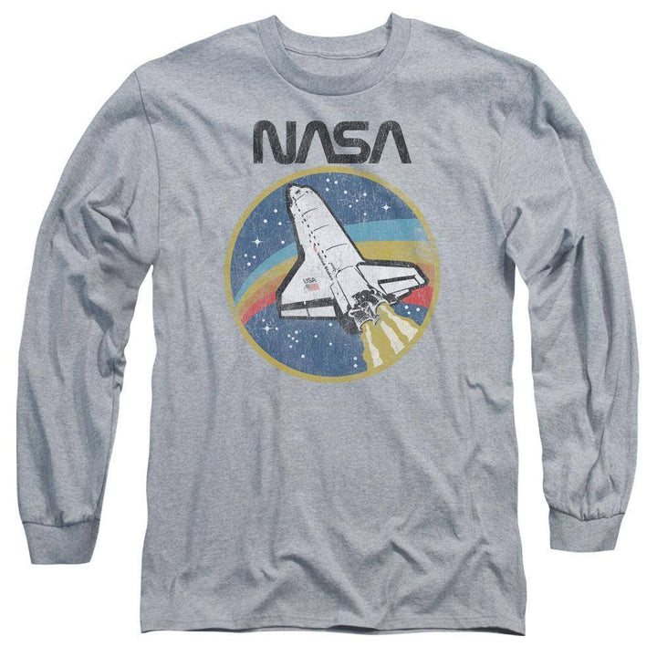 NASA Classic Shuttle Long Sleeve T-Shirt | Rocker Merch™
