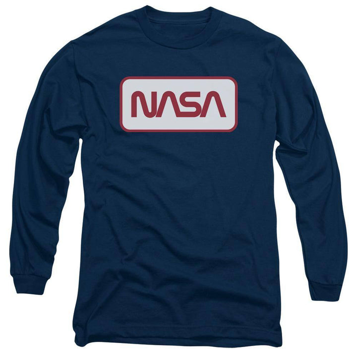 NASA Rectangular Logo Long Sleeve T-Shirt | Rocker Merch™