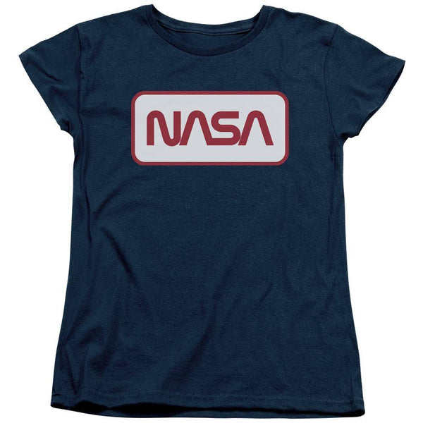 NASA Rectangular Logo Women's T-Shirt | Rocker Merch™