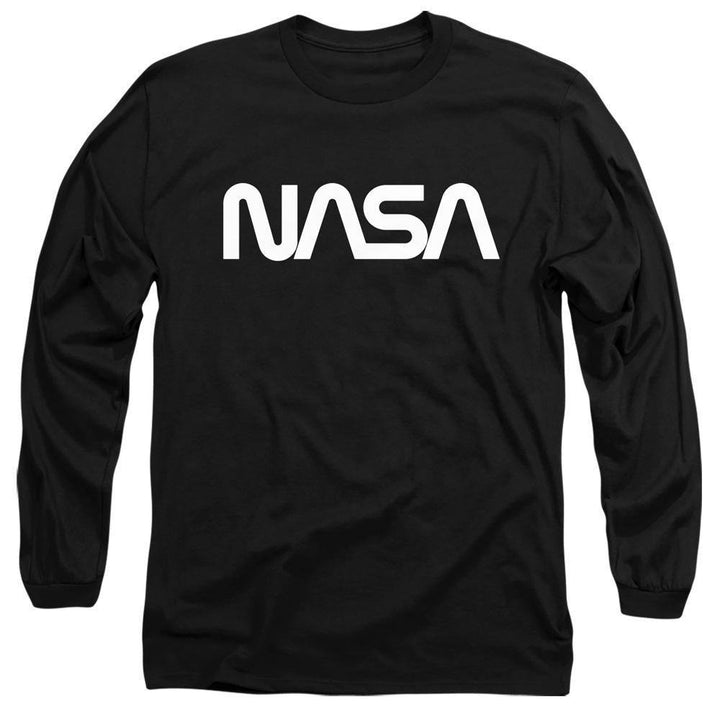 NASA Worm Logo Long Sleeve T-Shirt | Rocker Merch