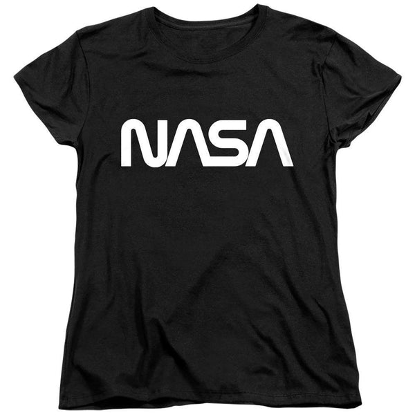 NASA Worm Logo Women's T-Shirt | Rocker Merch
