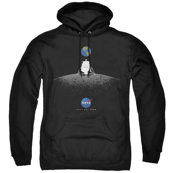 NASA Moon Landing Simple Hoodie | Rocker Merch