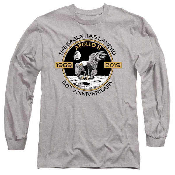 NASA Apollo Circle 50th Long Sleeve T-Shirt | Rocker Merch