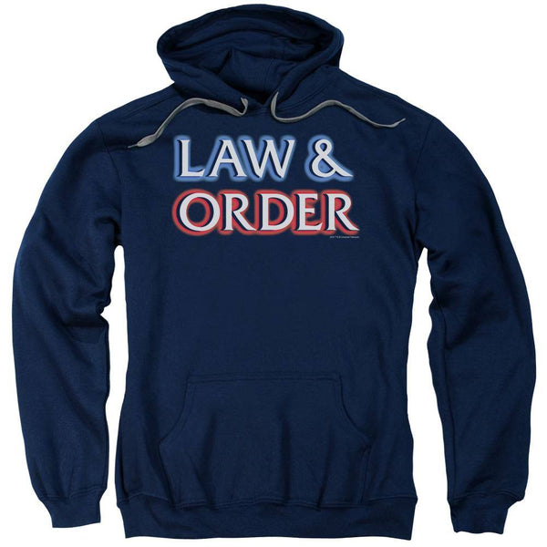 Law & Order TV Show Logo Hoodie - Rocker Merch