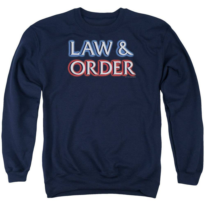 Law & Order TV Show Logo Sweatshirt - Rocker Merch