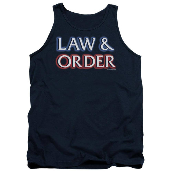 Law & Order TV Show Logo Tank Top - Rocker Merch