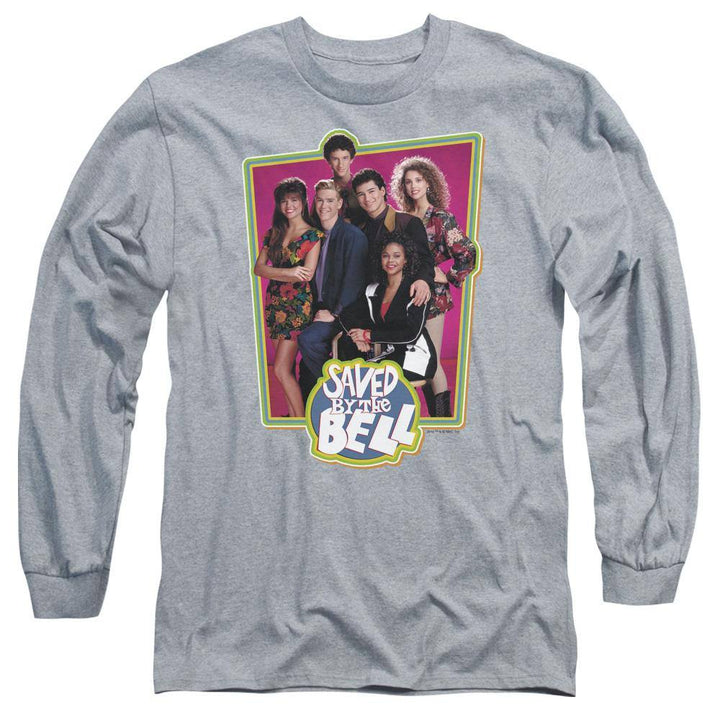 Saved By The Bell Saved Cast Long Sleeve T-Shirt - Rocker Merch™