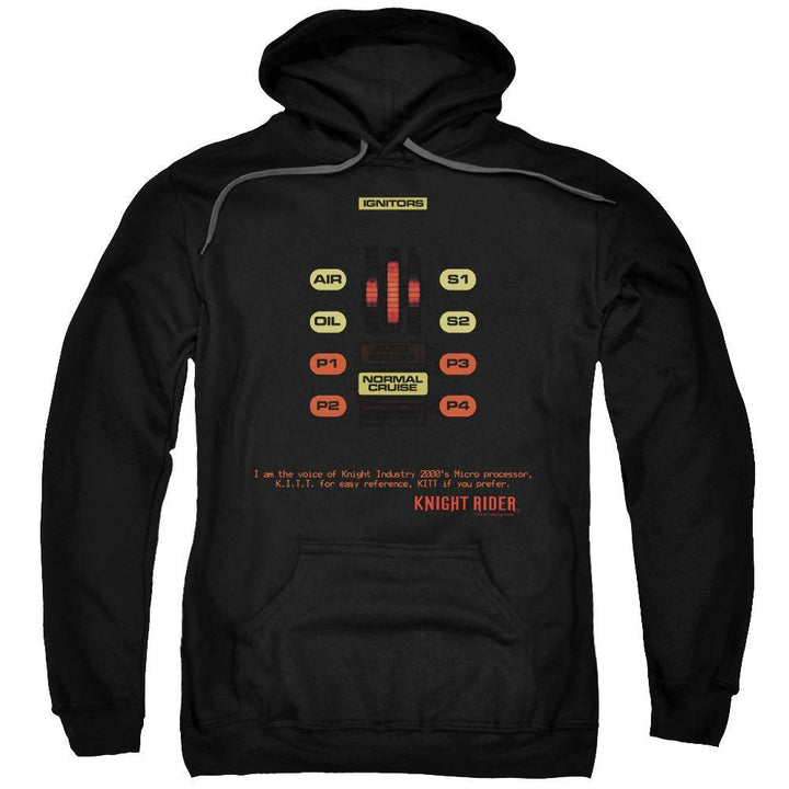 Knight Rider Kitt Console Hoodie - Rocker Merch™