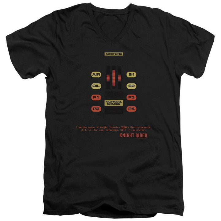 Knight Rider Kitt Console T-Shirt - Rocker Merch™