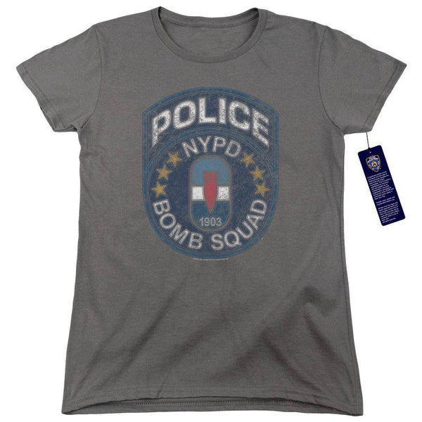 NYC NYPD Bomb Squad Women's T-Shirt - Rocker Merch