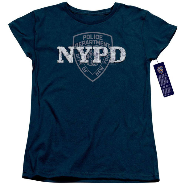 NYC NYPD Logo Women's T-Shirt - Rocker Merch