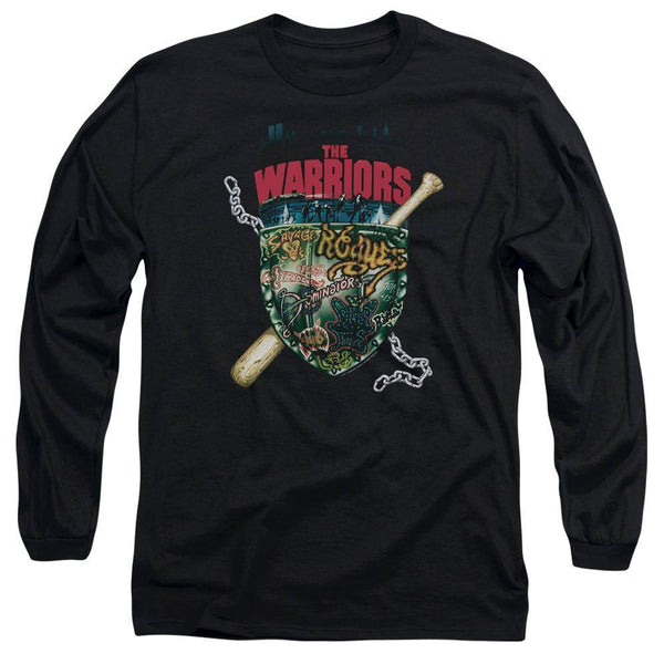 The Warriors Movie Shield Long Sleeve T-Shirt - Rocker Merch