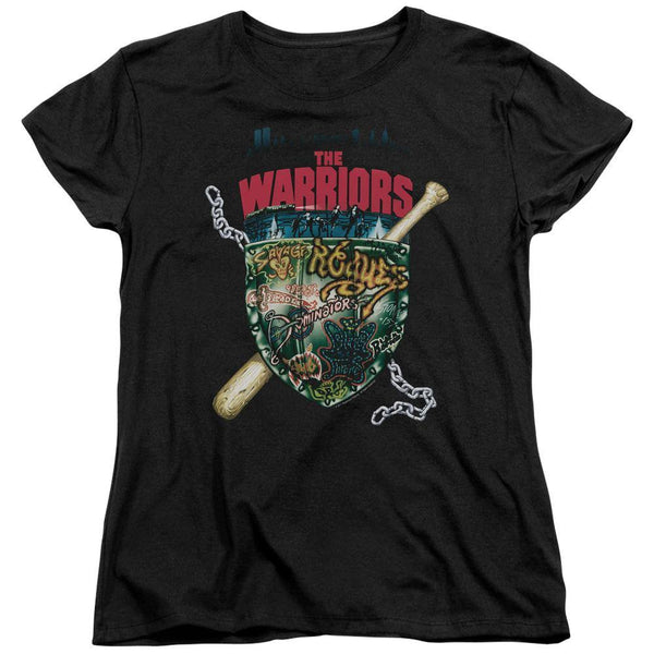 The Warriors Movie Shield Women's T-Shirt - Rocker Merch