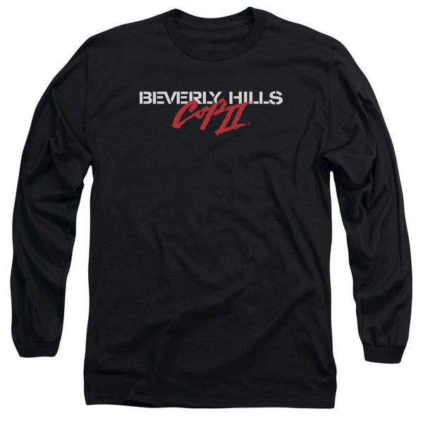 Beverly Hills Cop II Logo Long Sleeve T-Shirt | Rocker Merch™