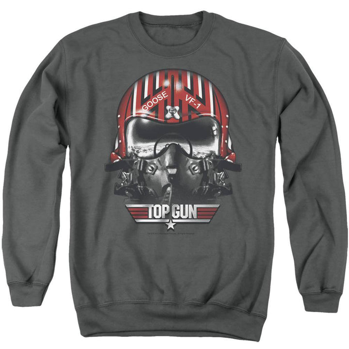 Top Gun Movie Goose Helmet Sweatshirt - Rocker Merch™