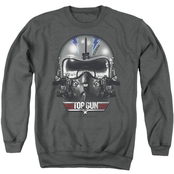 Top Gun Movie Iceman Helmet Sweatshirt - Rocker Merch™