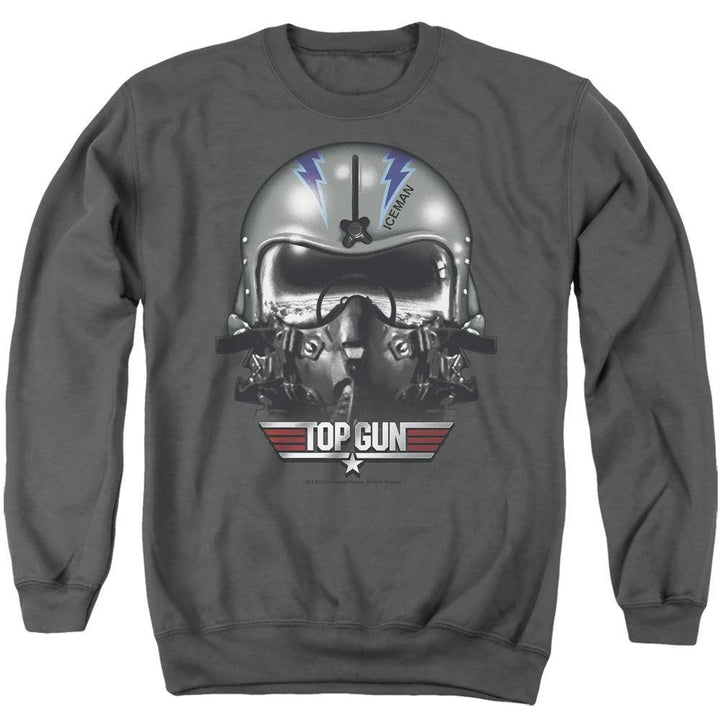 Top Gun Movie Iceman Helmet Sweatshirt - Rocker Merch™