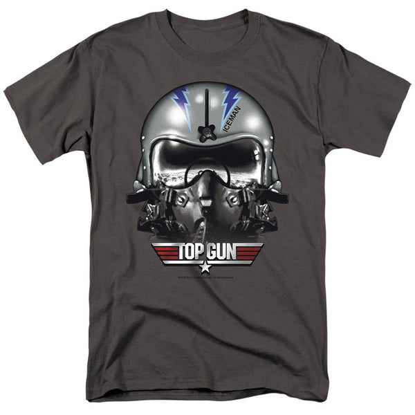 Top Gun Movie Iceman Helmet T-Shirt - Rocker Merch™