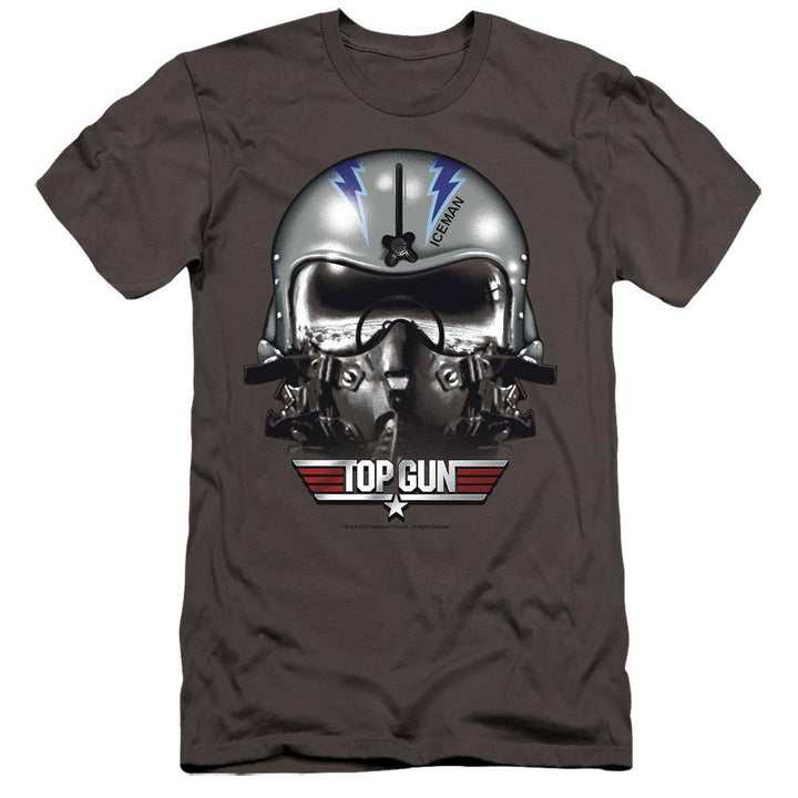 Top Gun Movie Iceman Helmet T-Shirt - Rocker Merch™