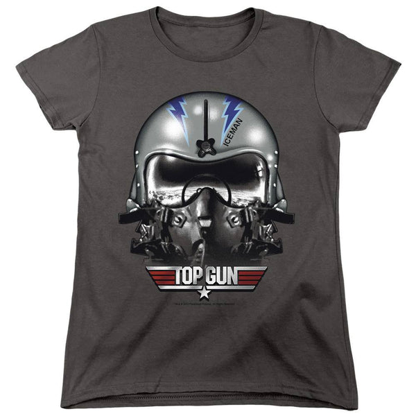 Top Gun Movie Iceman Helmet Women's T-Shirt - Rocker Merch™