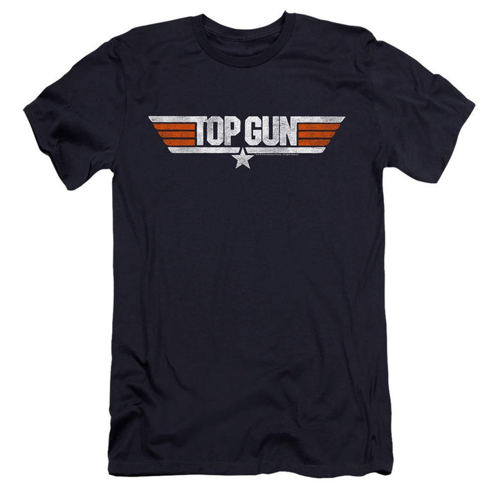 Top Gun Movie Distressed Logo T-Shirt - Rocker Merch™