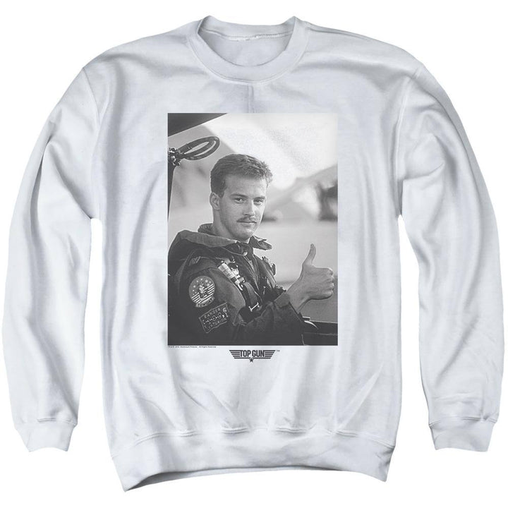 Top Gun Movie Wingman Portrait Sweatshirt - Rocker Merch™