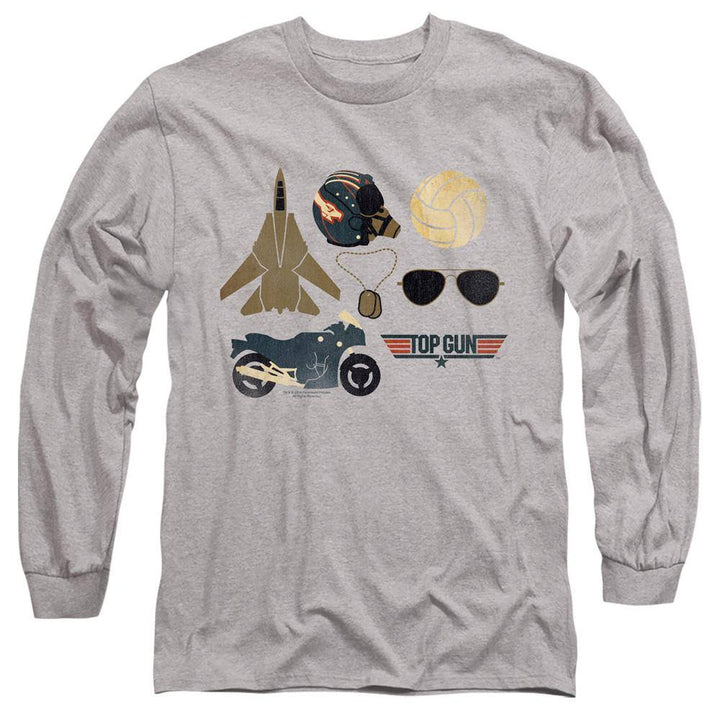 Top Gun Movie Items Long Sleeve T-Shirt - Rocker Merch™