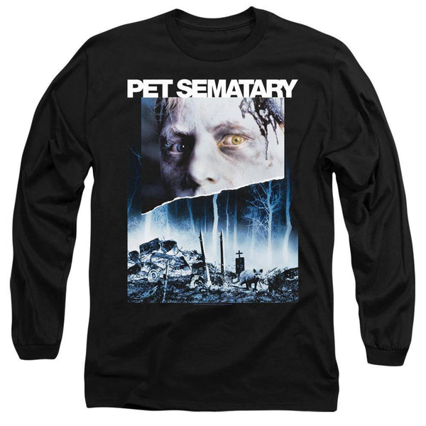 Pet Sematary Poster Art Long Sleeve T-Shirt - Rocker Merch