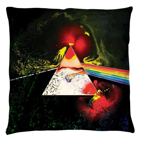 Pink Floyd Dark Side Of The Moon Anniversary Throw Pillow - Rocker Merch