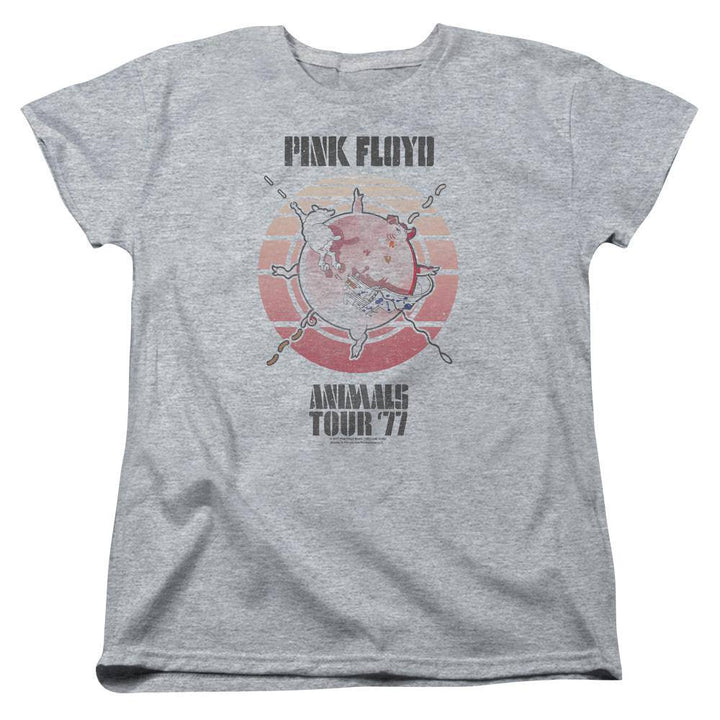 Pink Floyd Animals Tour '77 Women's T-Shirt | Rocker Merch™