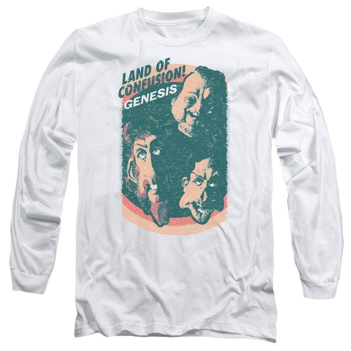 Genesis Land Of Confusion Long Sleeve T-Shirt | Rocker Merch™