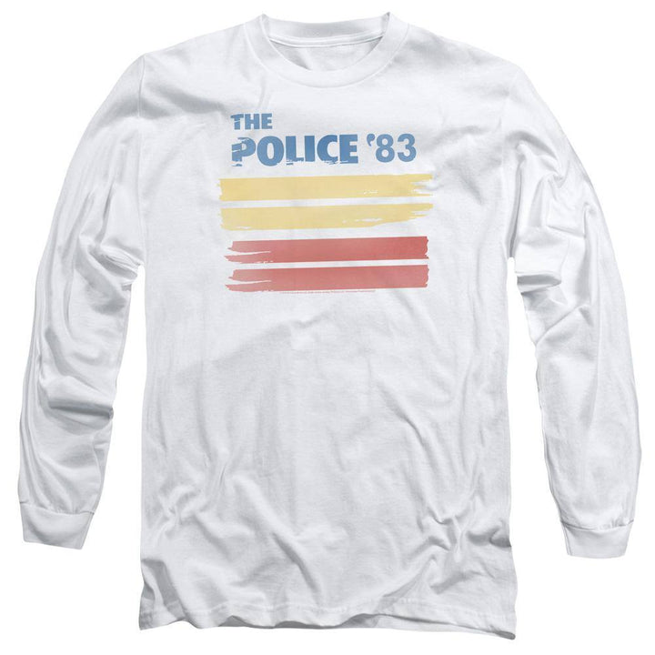 The Police Retro '83 Logo Long Sleeve T-Shirt - Rocker Merch