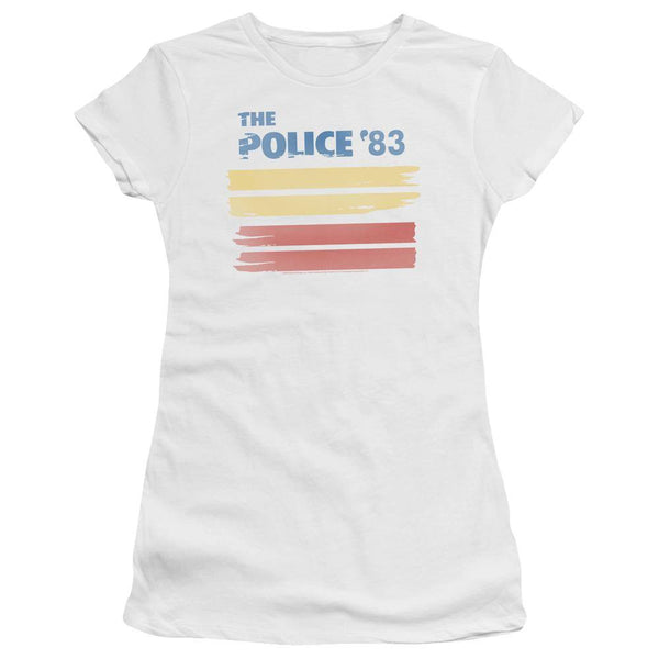 The Police Retro '83 Logo Juniors T-Shirt - Rocker Merch