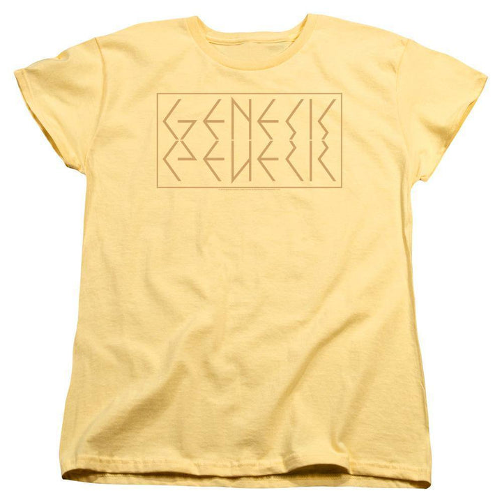 Genesis Mirror Logo Women's T-Shirt - Rocker Merch