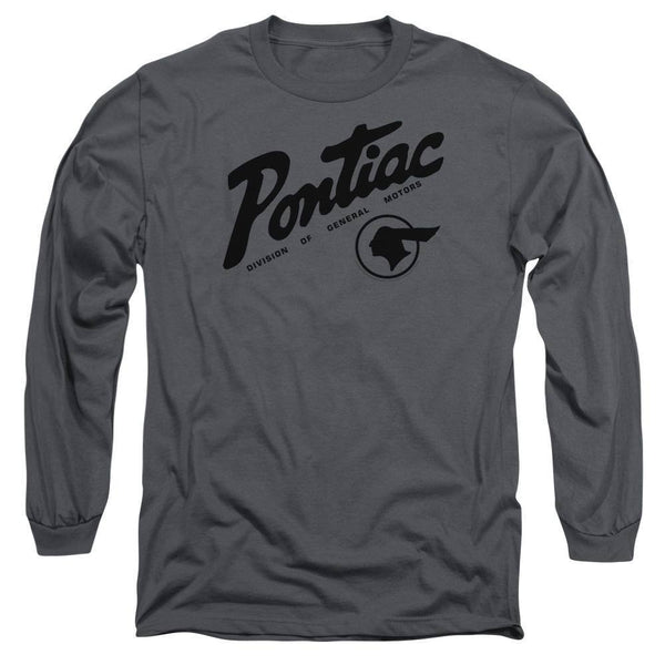 Pontiac Vintage Cars Division Long Sleeve T-Shirt - Rocker Merch