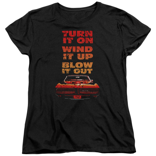 Pontiac Blow It Out GTO Women's T-Shirt
