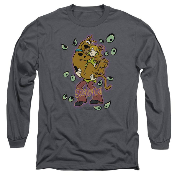 Scooby Doo Being Watched Long Sleeve T-Shirt | Rocker Merch™