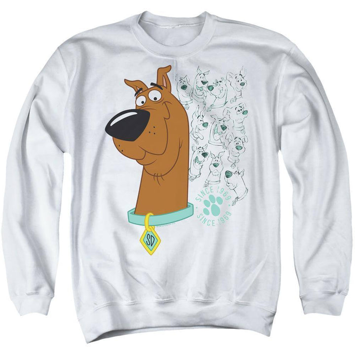 Scooby Doo 50th Anniversary Evolution Sweatshirt - Rocker Merch